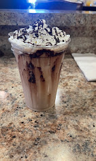 Iced coffee beverage Fort Myers coffee shop